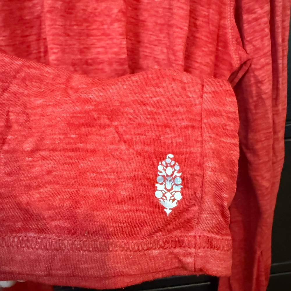FP Movement by Free People Red Long Sleeve Tee - Picture 3 of 6